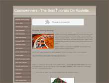Tablet Screenshot of casinowinners.weebly.com