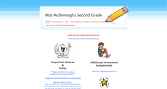 Desktop Screenshot of missmcdonough.weebly.com