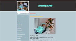 Desktop Screenshot of dreamingofdolls.weebly.com
