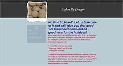 Desktop Screenshot of cakesbydesign.weebly.com