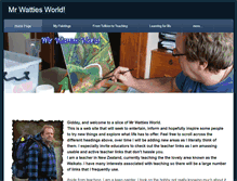 Tablet Screenshot of mrwattie.weebly.com