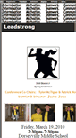 Mobile Screenshot of leadstrong.weebly.com