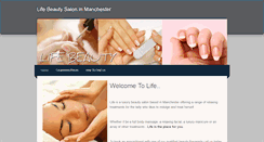 Desktop Screenshot of lifemanchester.weebly.com