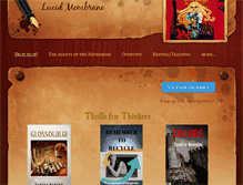 Tablet Screenshot of lucidmembrane.weebly.com