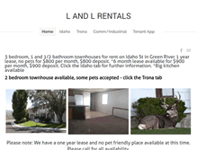Tablet Screenshot of landlrentals.weebly.com