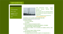Desktop Screenshot of educacionvial.weebly.com
