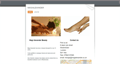 Desktop Screenshot of magialexander.weebly.com