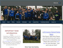 Tablet Screenshot of lakelandboysbasketball.weebly.com