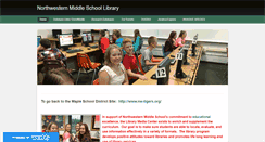 Desktop Screenshot of middleschoollibrary.weebly.com