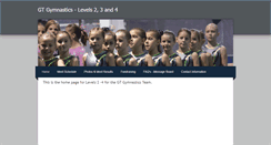 Desktop Screenshot of gtgymnastics234.weebly.com