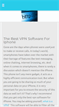 Mobile Screenshot of bestvpnsoftwareforiphone.weebly.com