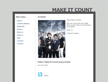 Tablet Screenshot of makeitcountnl.weebly.com
