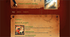 Desktop Screenshot of christcentralcatering.weebly.com