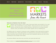 Tablet Screenshot of marketsfromtheheart.weebly.com