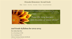 Desktop Screenshot of glenoakselementarysecondgrade.weebly.com