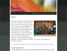 Tablet Screenshot of en101.weebly.com