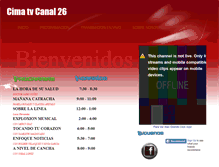 Tablet Screenshot of cimatv.weebly.com