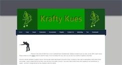 Desktop Screenshot of kraftykues.weebly.com