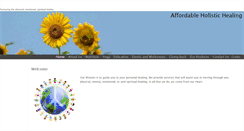 Desktop Screenshot of ahhealing.weebly.com