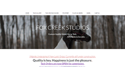 Desktop Screenshot of foxcreekstudios.weebly.com