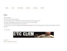 Tablet Screenshot of ctc-clan.weebly.com