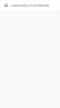 Mobile Screenshot of laboursouthayrshire.weebly.com
