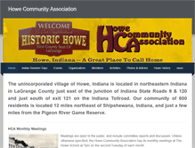 Tablet Screenshot of howecommunityassociation.weebly.com