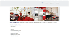 Desktop Screenshot of cleaningrusmaidservice.weebly.com