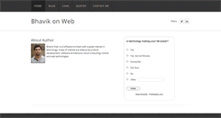 Desktop Screenshot of bhavik.weebly.com