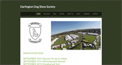 Desktop Screenshot of darlingtondogshowsociety.weebly.com