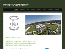 Tablet Screenshot of darlingtondogshowsociety.weebly.com