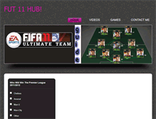 Tablet Screenshot of fut11hub.weebly.com