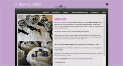 Desktop Screenshot of abrownieaffair.weebly.com