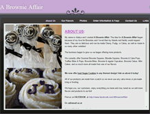 Tablet Screenshot of abrownieaffair.weebly.com