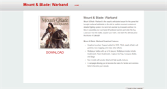 Desktop Screenshot of mountbladewarband.weebly.com