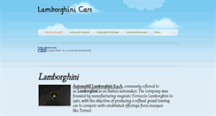 Desktop Screenshot of lambocars.weebly.com