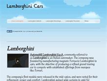 Tablet Screenshot of lambocars.weebly.com