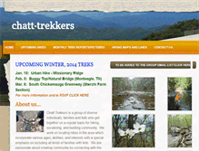 Tablet Screenshot of chatt-trekkers.weebly.com