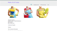 Desktop Screenshot of maidofalltrades.weebly.com