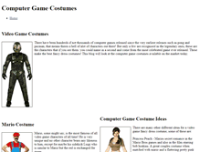 Tablet Screenshot of computergamecostumes.weebly.com