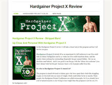 Tablet Screenshot of hardgainerprojectxreview.weebly.com