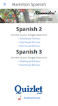 Mobile Screenshot of hamiltonspanish.weebly.com