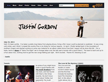 Tablet Screenshot of justingordon.weebly.com