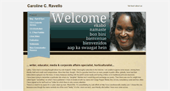 Desktop Screenshot of carolineravello.weebly.com