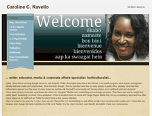 Tablet Screenshot of carolineravello.weebly.com