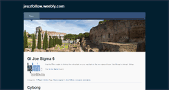 Desktop Screenshot of jeuxfollow.weebly.com