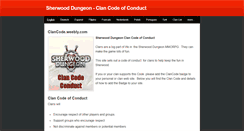 Desktop Screenshot of clancode.weebly.com