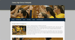 Desktop Screenshot of canbyvolleyball.weebly.com