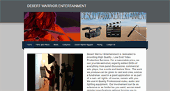 Desktop Screenshot of desertwarriorentertainment.weebly.com