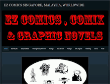 Tablet Screenshot of ezcomics.weebly.com